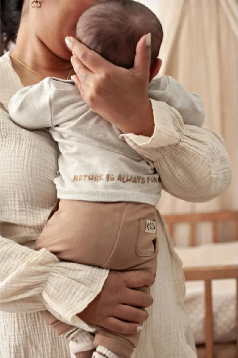 Feetje Sweater Tiny Timber Tales Grijs Melange, kindertrui